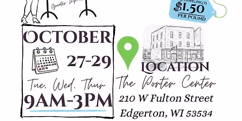 Edgerton Outreach Clothing Dig | October
