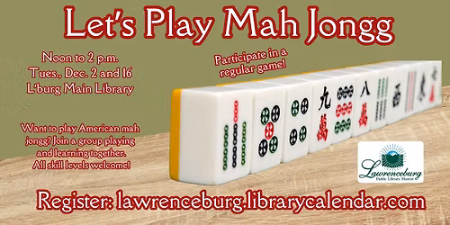 Let's Play Mah Jongg