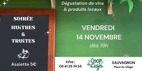 LA FESTIVE DE LA COOP - HU\u00ceTRES & TRUITES