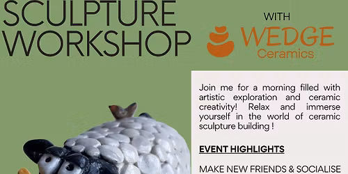 Ceramic Sculpture workshop - make your own Welsh sheep