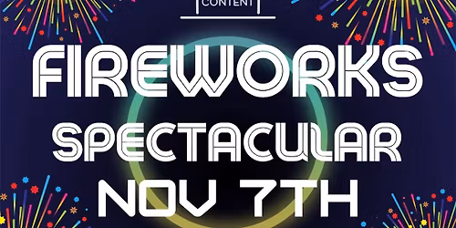 The BIG fireworks display @ The Cottage Of Content