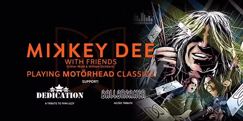 MIKKEY DEE With Friends Playing MOT\u00d6RHEAD Classics