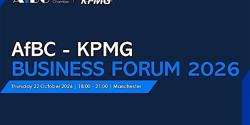 AfBC - KPMG Business Forum 2026, Manchester
