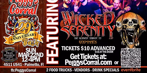 Get Ready Wicked Serenity is coming to Peggy's Corral 2026!