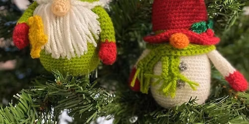 Christmas gonks amigurumi