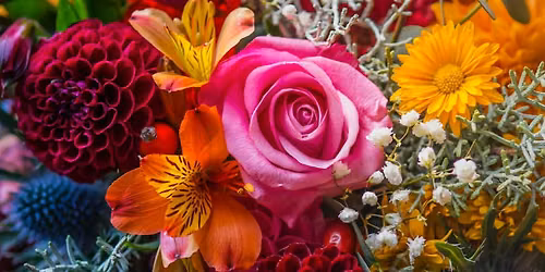 Intro Floral Design Class at Bird Bakery