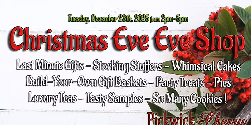 Christmas Eve Eve Shop