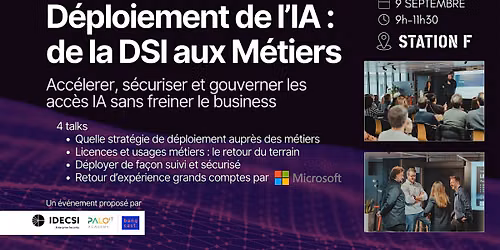 IA - de l'initiative dispers\u00e9e au d\u00e9ploiement s\u00e9curis\u00e9 \u00e0 l'\u00e9chelle
