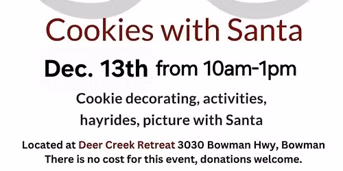 Cookies with Santa