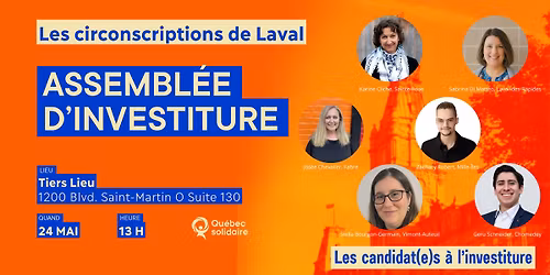 Assembl\u00e9e d'investiture de Laval