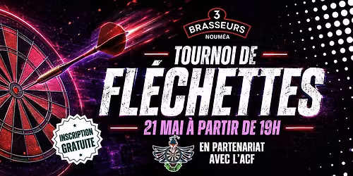 \ud83c\udfafTOURNOI DE FLECHETTES aux 3B \ud83c\udfaf