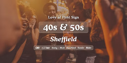 40s & 50s Singles Night at Slug & Lettuce Sheffield | Love at First Sign