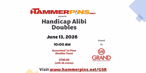 HammerPins Handicap Alibi Doubles