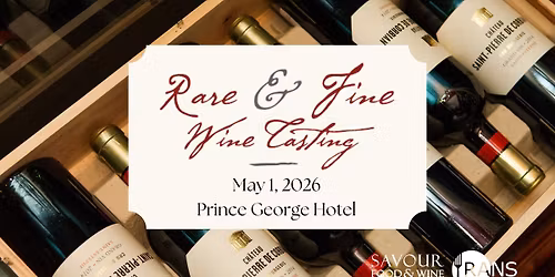 Rare & Fine Wine Tasting