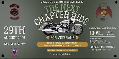 The Next Chapter Ride for Veterans