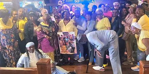 Austin Senior Satellite Center Line Dance Party featuring the 1950\u2019s!