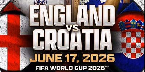 \u26a1World Cup 2026: ENGLAND V GHANA \u26a1 Free Entry \u26a1 8pm-11.30pm