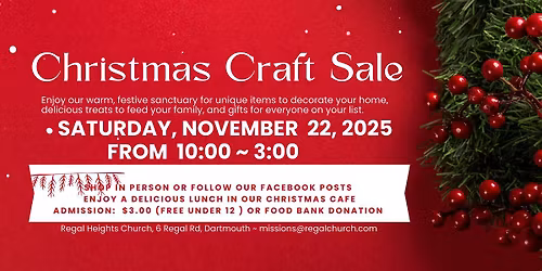 Christmas Craft Sale