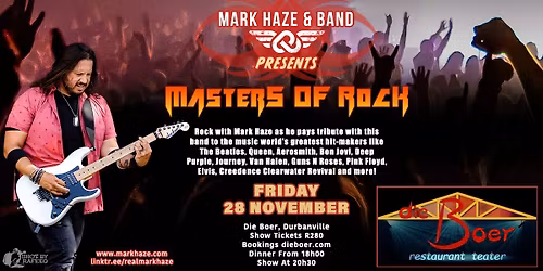 MARK HAZE  band - Masters of Rock