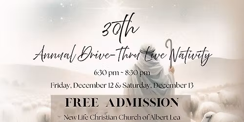 30th Annual Drive Thru Live Nativity 