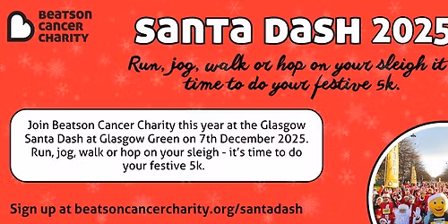 Glasgow Santa Dash 2025