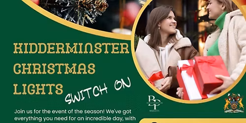 Kidderminster Christmas light switch on