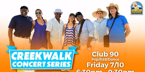 CreekWalk Concert Series 2026 - Club 90