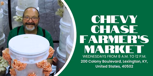 Amazing Mushroom Farm at the Chevy Chase Farmer's Market