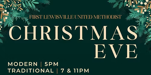 Christmas Eve at First Lewisville United Methodist
