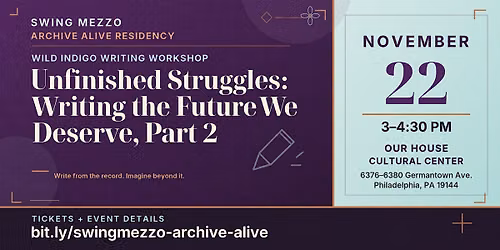 Wild Indigo Writing Workshop: Writing the Future