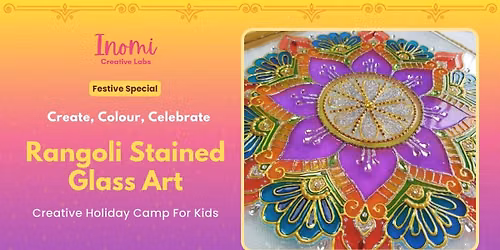 Rangoli Stained Glass Art