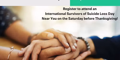 International Survivors of Suicide Loss Day - Helena
