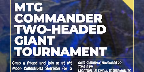 MTG Commander Two-Headed Giant