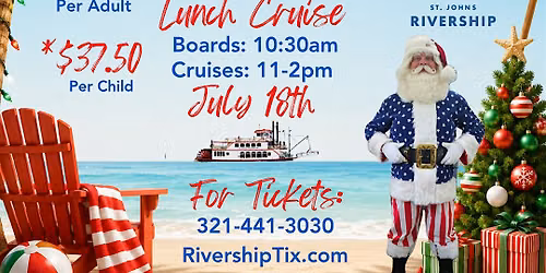 Christmas in July Cruise Aboard the Barbara Lee