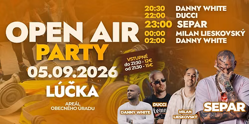 OPEN AIR PARTY L\u00da\u010cKA 2026 (ROZL\u00da\u010cKA S LETOM) + FIN\u00c1LE OHL SABINOV