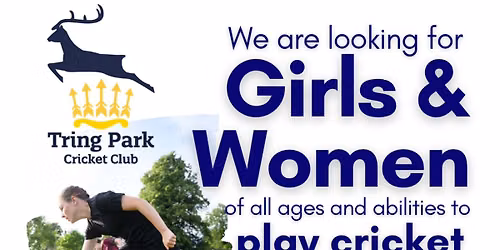Women and Girls Cricket Training. All abilities are welcome and no experience is necessary