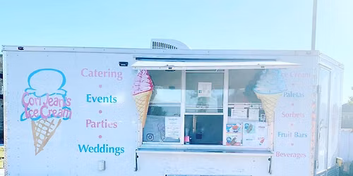Cori Jean Ice Cream Trailer Serving At Meyer Ranch Community Pool!