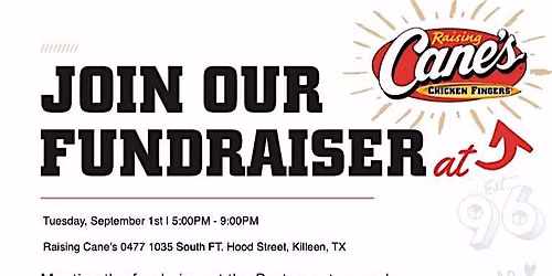 Raising Cane's Community Fundraiser