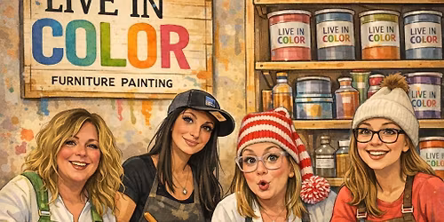 Drab to Fab Furniture Painting Workshop