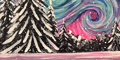 Paint and Sip: Starry Night in Winter