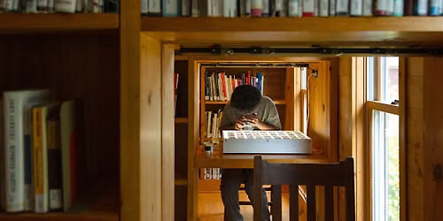 library (n): a collection of books; a logic; a place for study; a universe