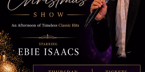 Motown Magic Afternoon Starring Ebie Isaacs