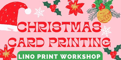 Lino Print Christmas Cards
