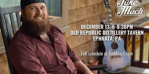Jake Mach @ Old Republic Distillery Tavern