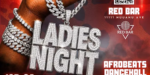 LADIES NIGHT: AFROBEATS, HIP HOP, FOOD, HOOKAH, $5 DRINKS + MORE