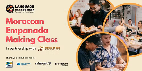 Language Access Week - Moroccan Empanada Making Class