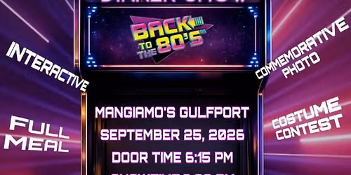 Shop 'Til You Drop Dead: A 1980's Mall Murder Mystery Dinner Show Mangiamo's Gulfport
