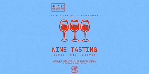 Free Oregon Wine Tasting Event at Wild River
