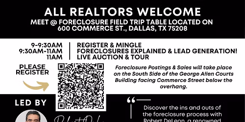 Dallas County Foreclosure Field Trip