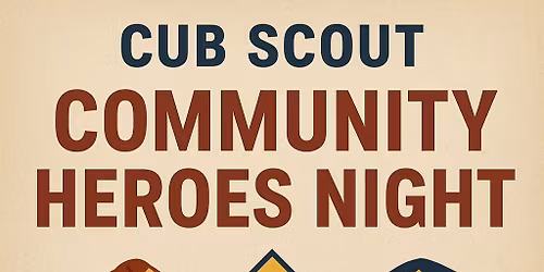Community Heros Night Pack Meeting